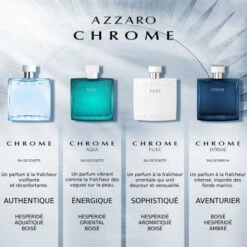 Azzaro Chrome Aqua Eau De Toilette -PARFUMS Soldes chrome aqua edt 4